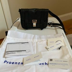 Proenza Schouler mini zip bag. Like new.